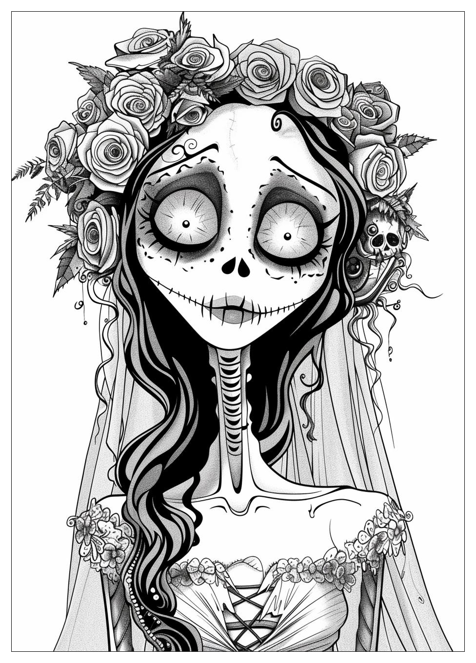 Corpse Bride Coloring Pages-18