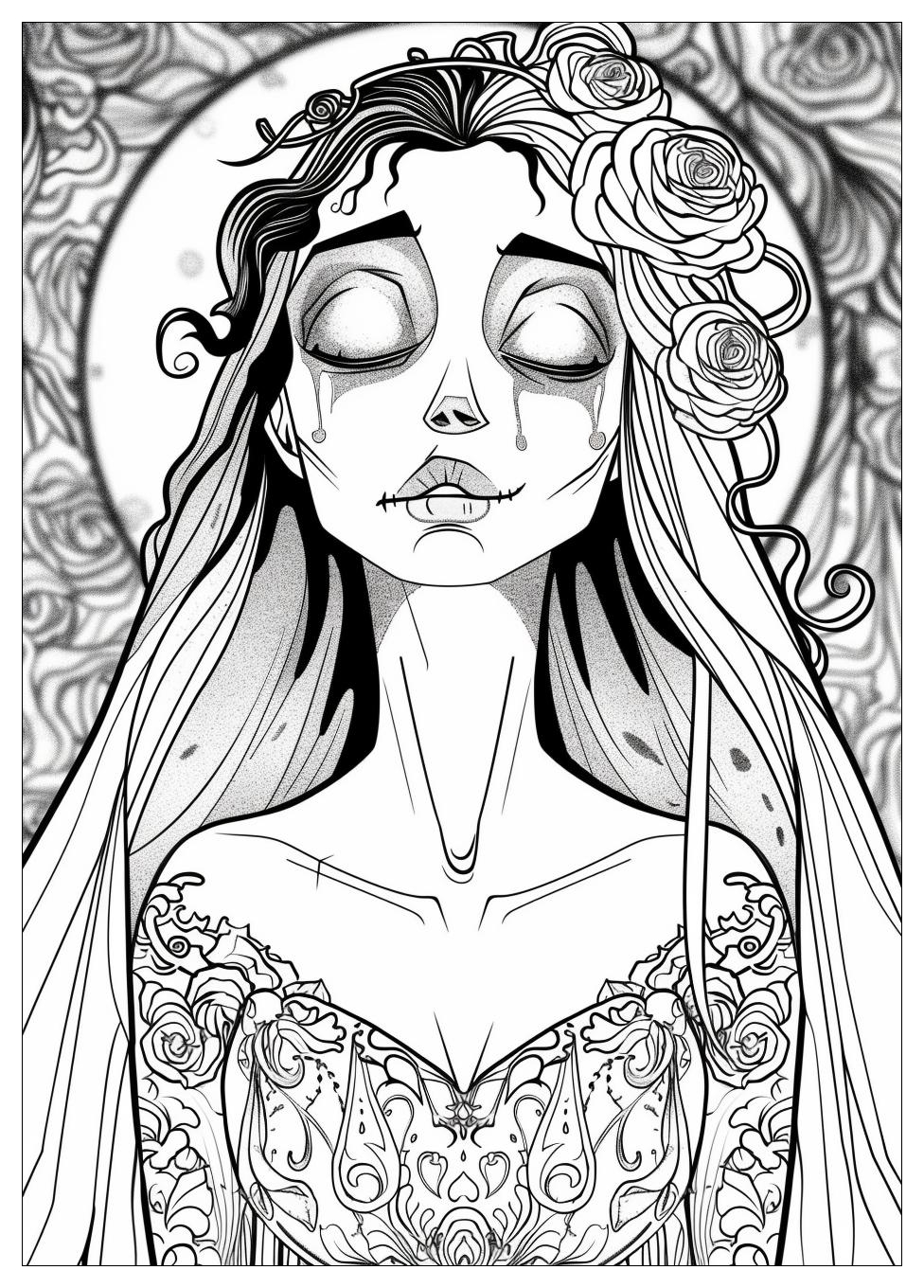 Corpse Bride Coloring Pages-19