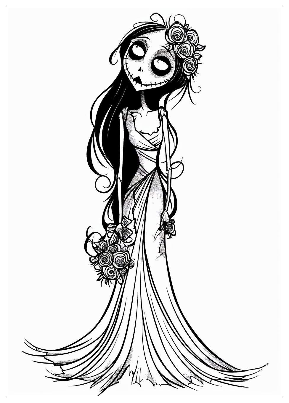 Corpse Bride Coloring Pages-5