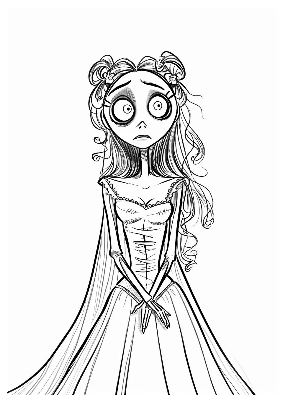 Corpse Bride Coloring Pages-6