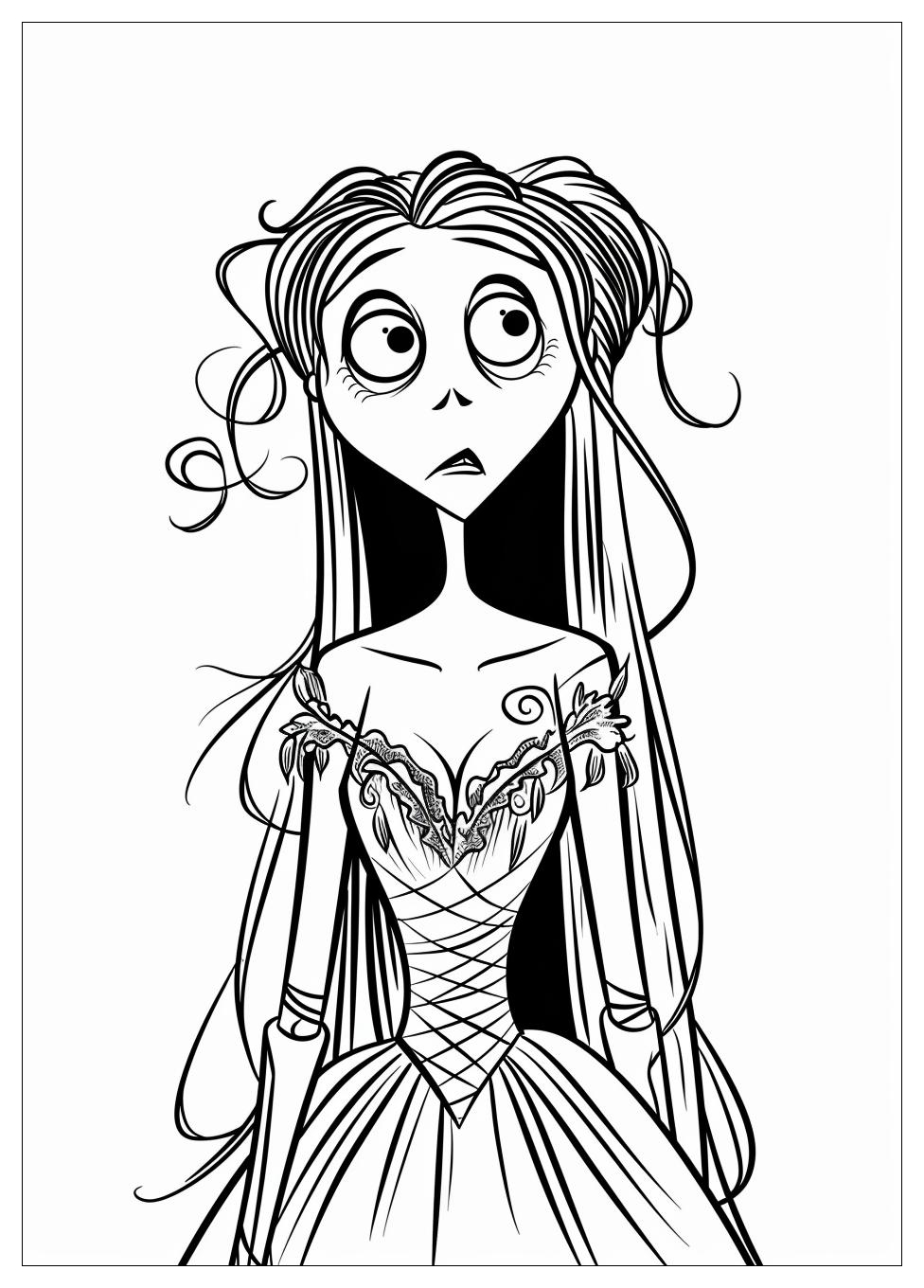 Corpse Bride Coloring Pages-8