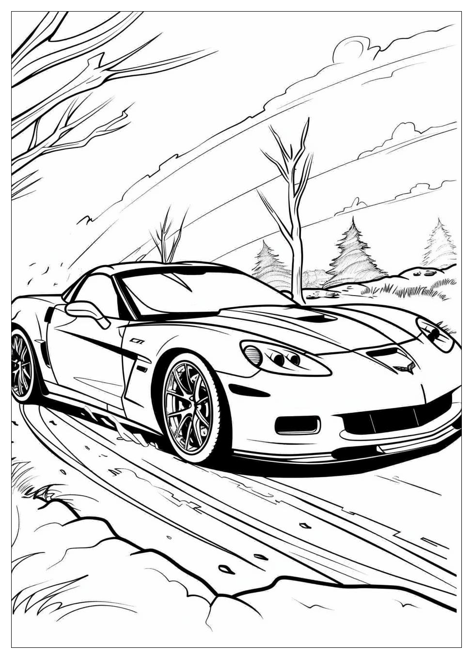 Corvette Coloring Pages-1