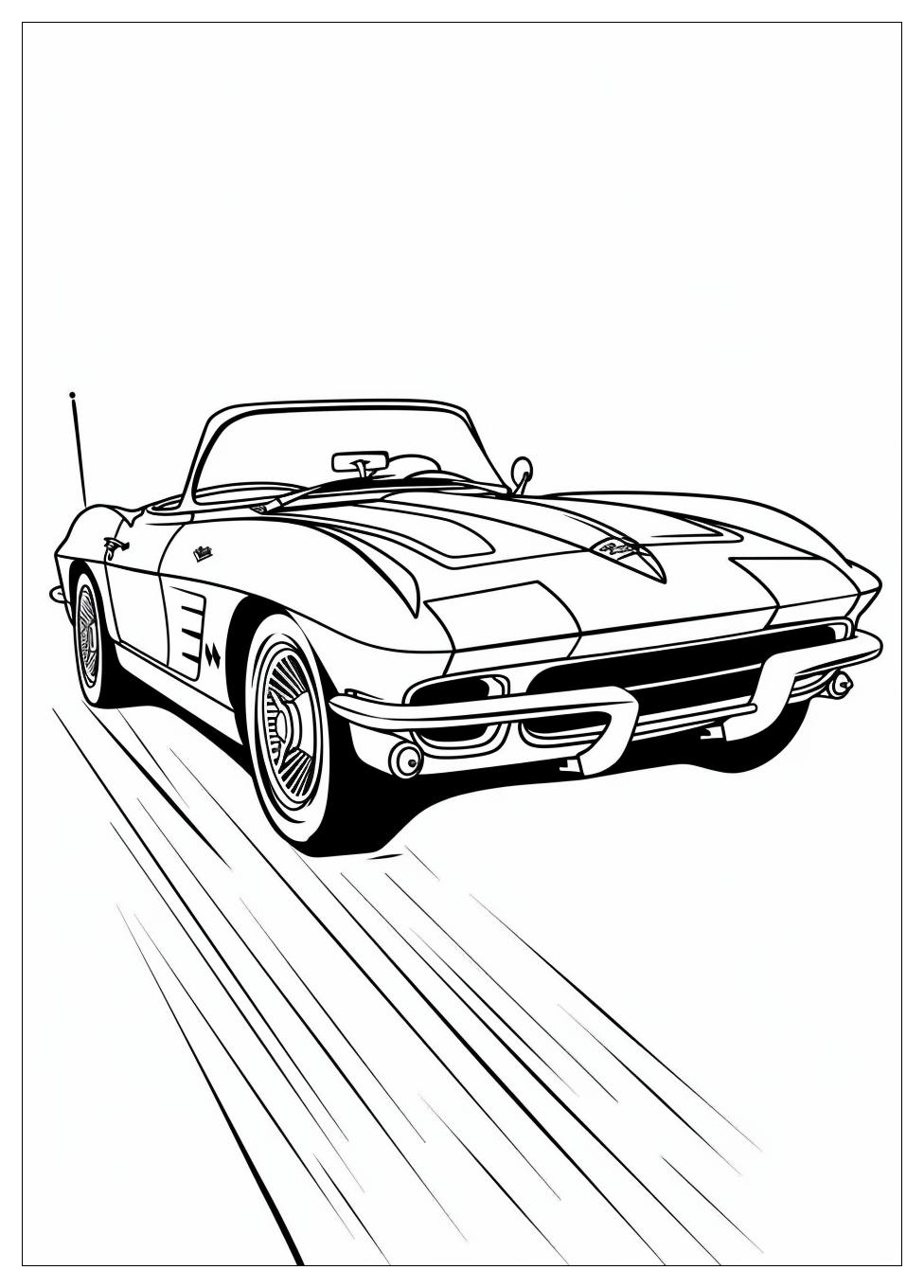 Corvette Coloring Pages-12