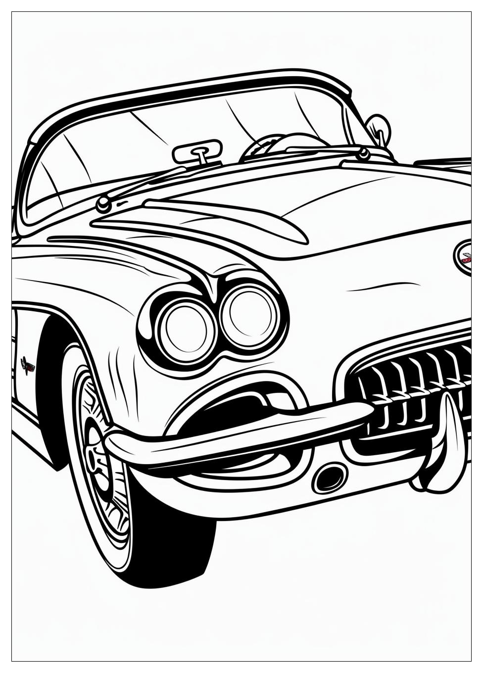 Corvette Coloring Pages-15