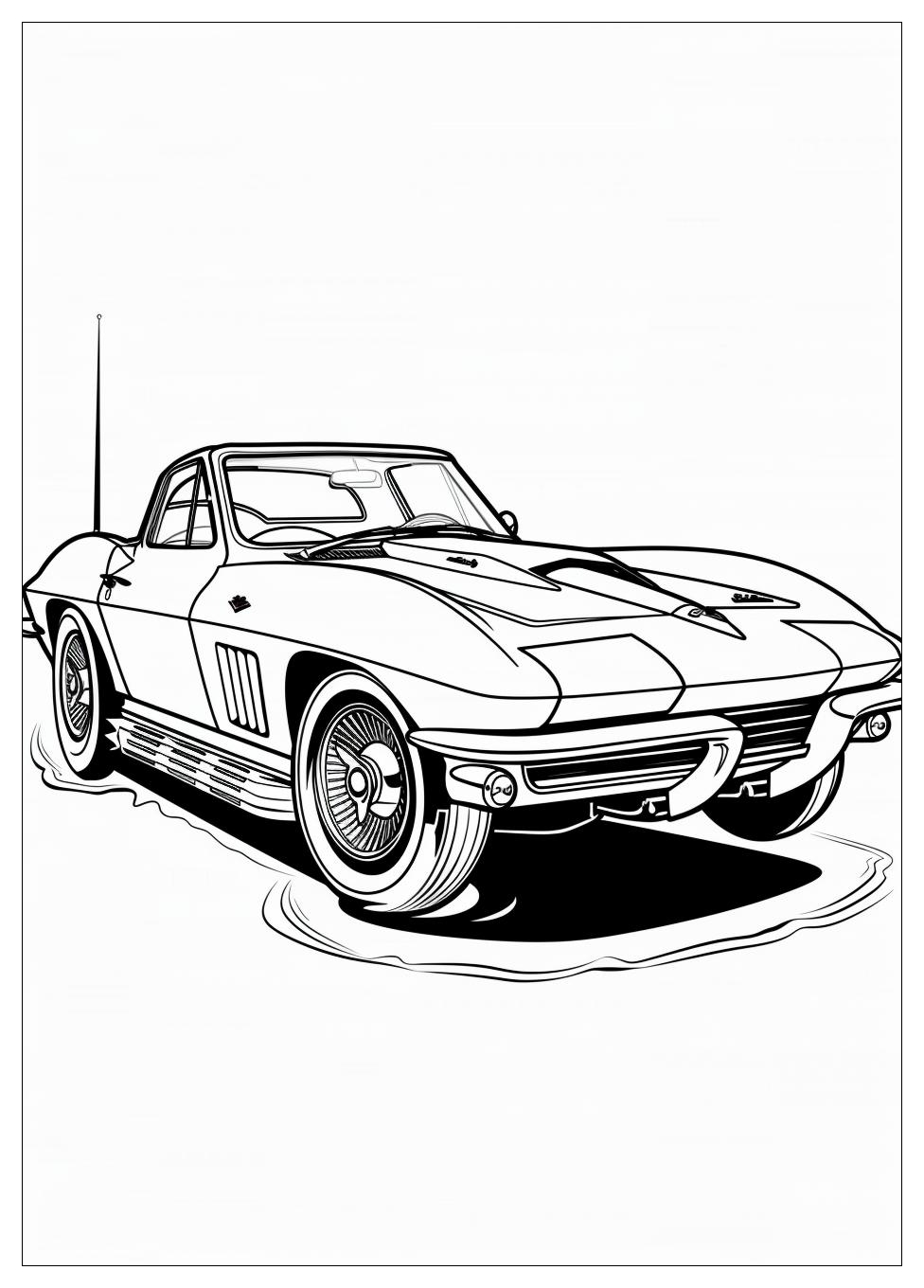 Corvette Coloring Pages-18