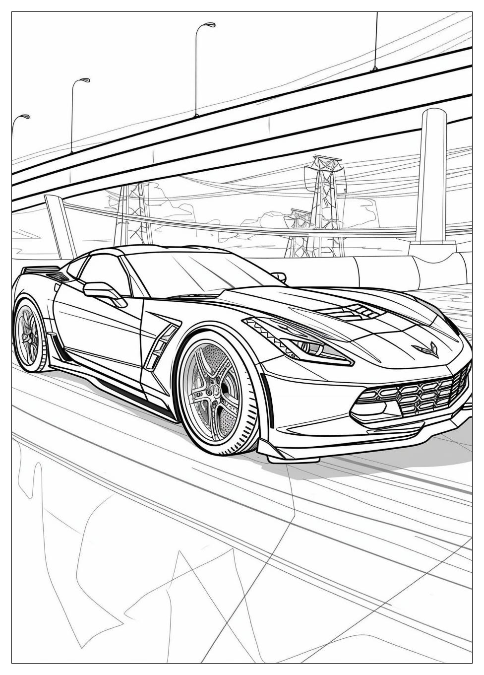 Corvette Coloring Pages-20