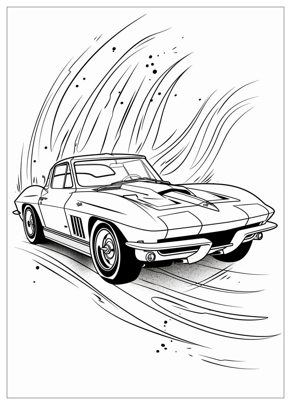 Corvette Coloring Pages-5