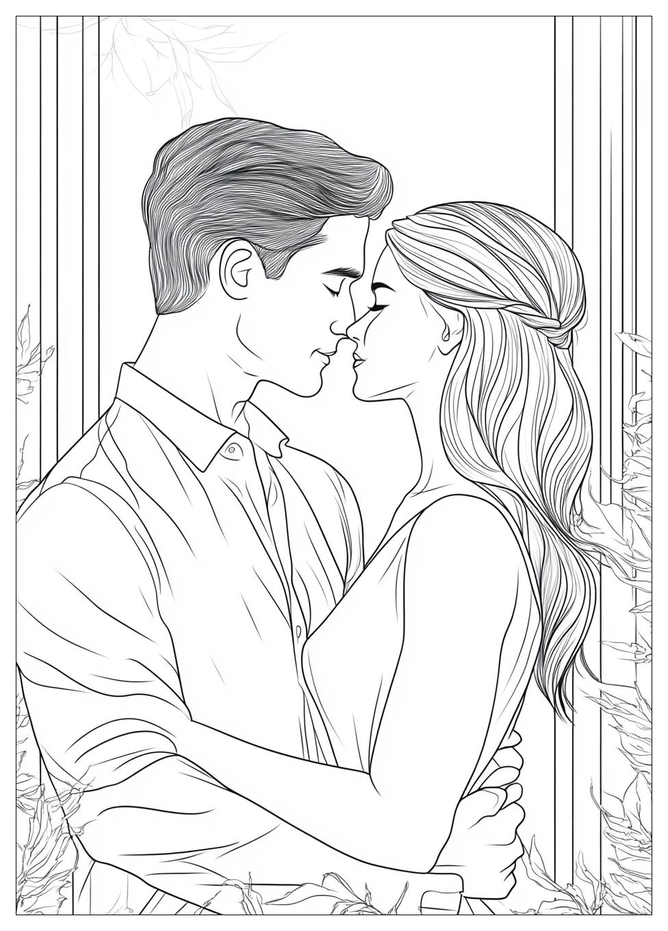 Couples Coloring Pages-10