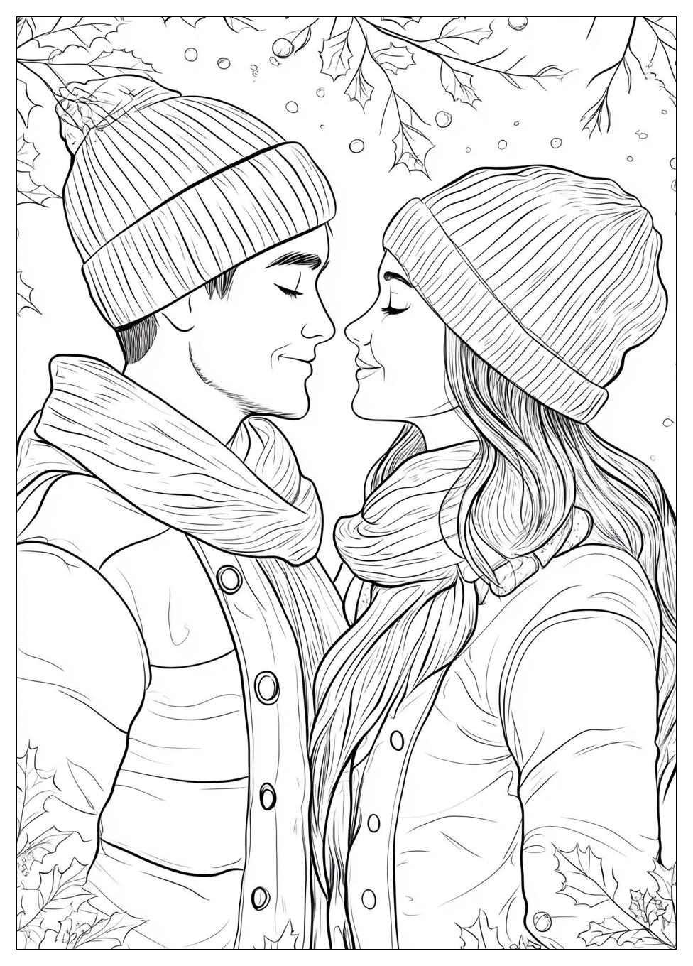 Couples Coloring Pages-14