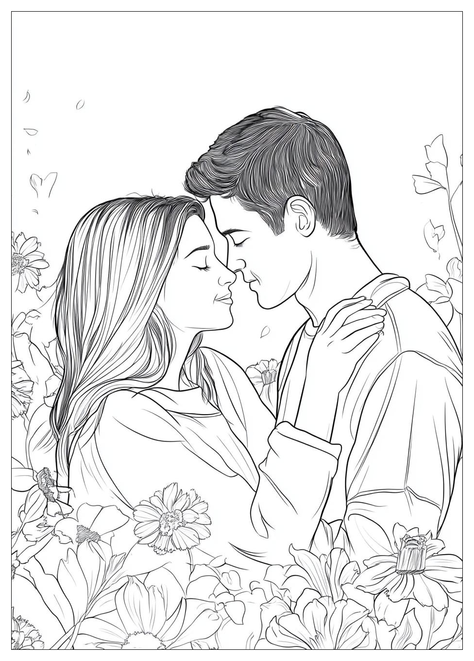 Couples Coloring Pages-2