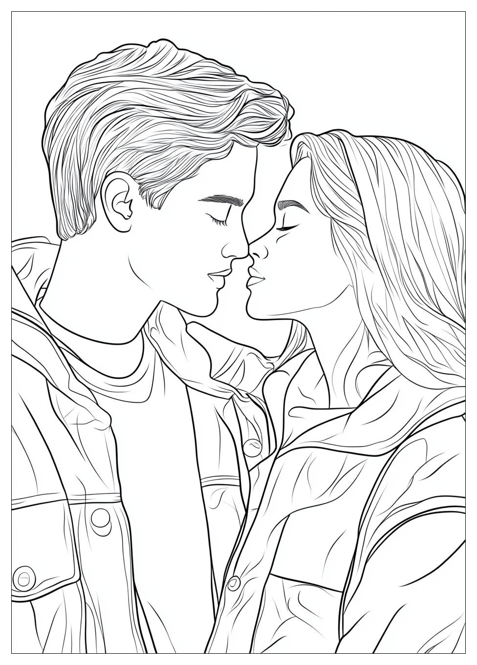 Couples Coloring Pages-3