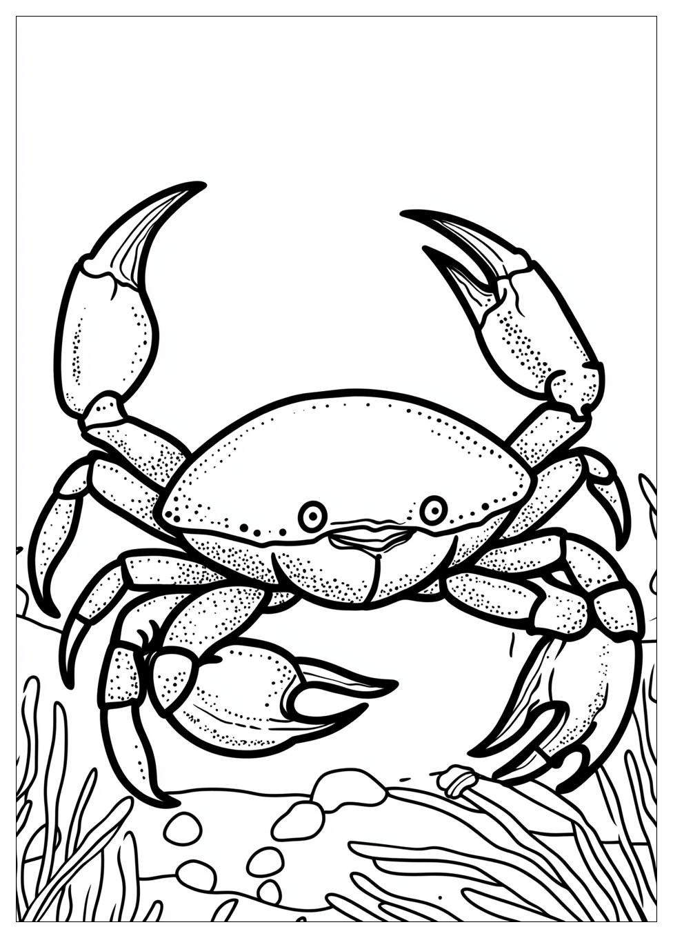 Crab Coloring Pages-10