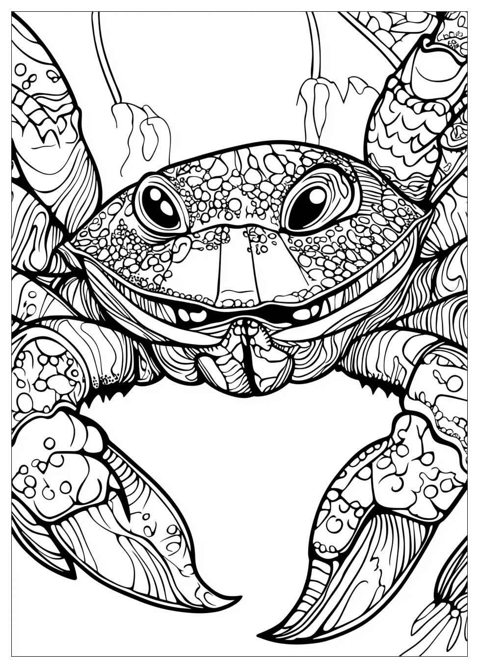 Crab Coloring Pages-15