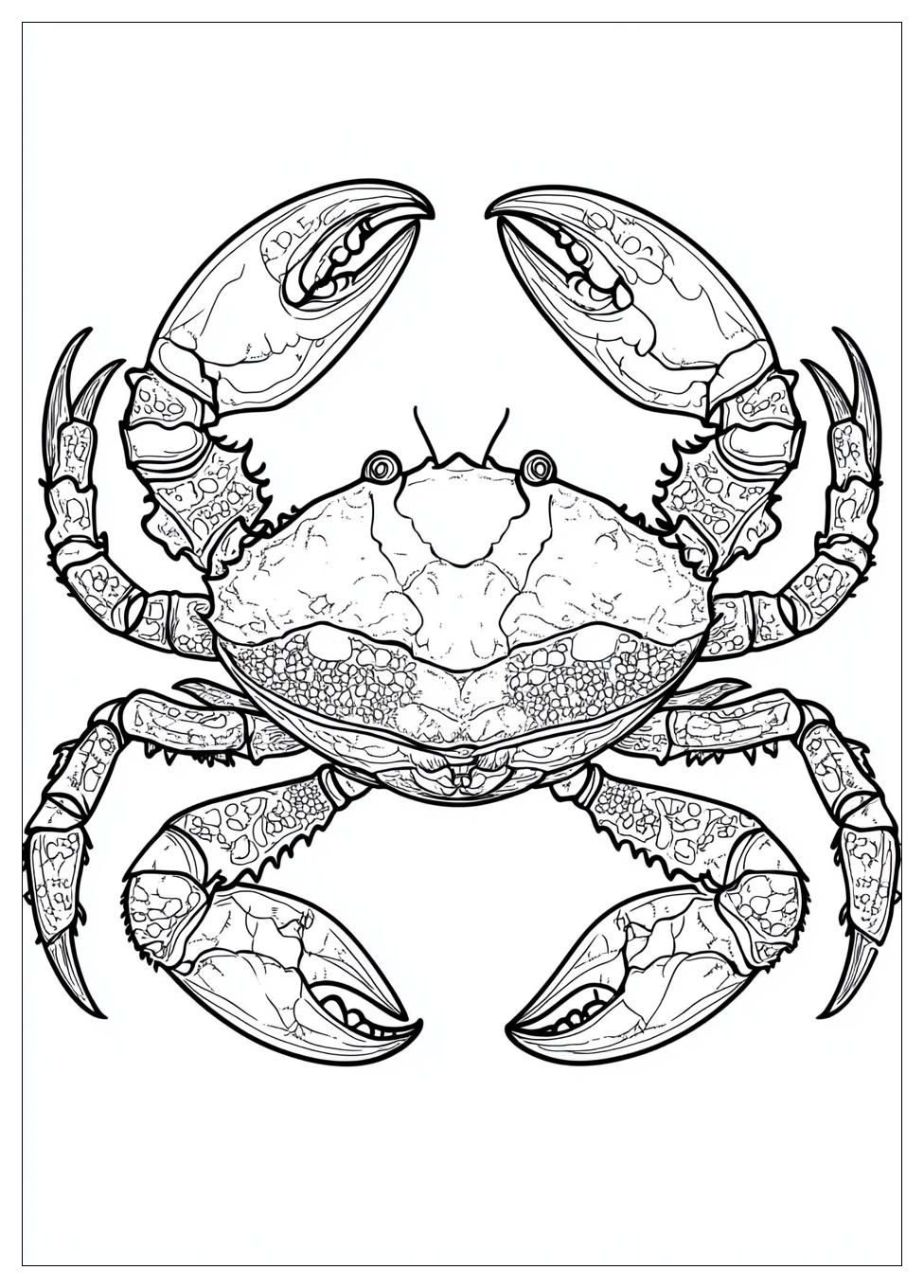 Crab Coloring Pages-16