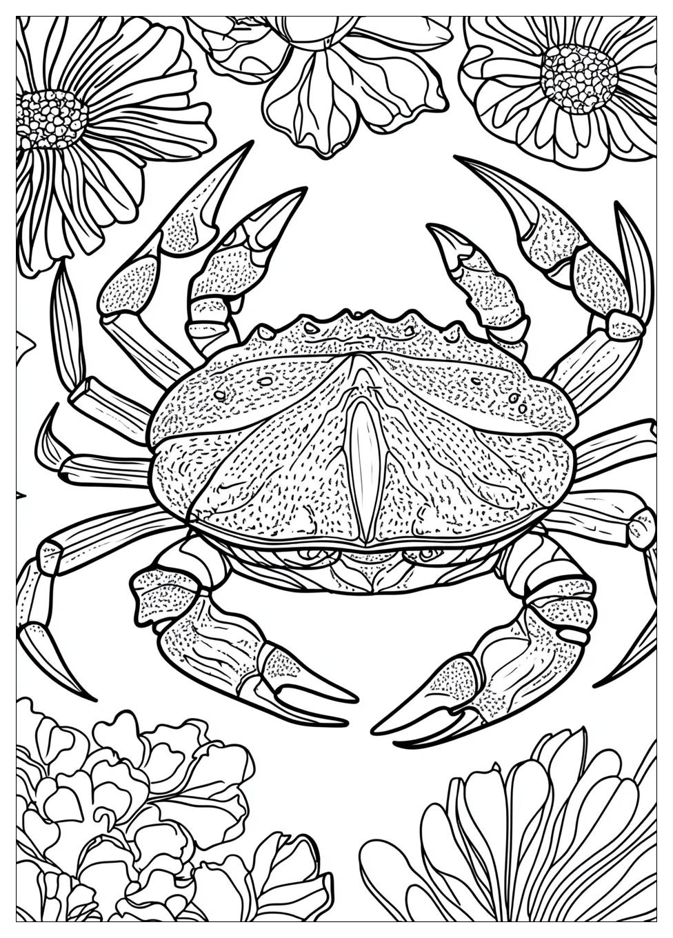 Crab Coloring Pages-19