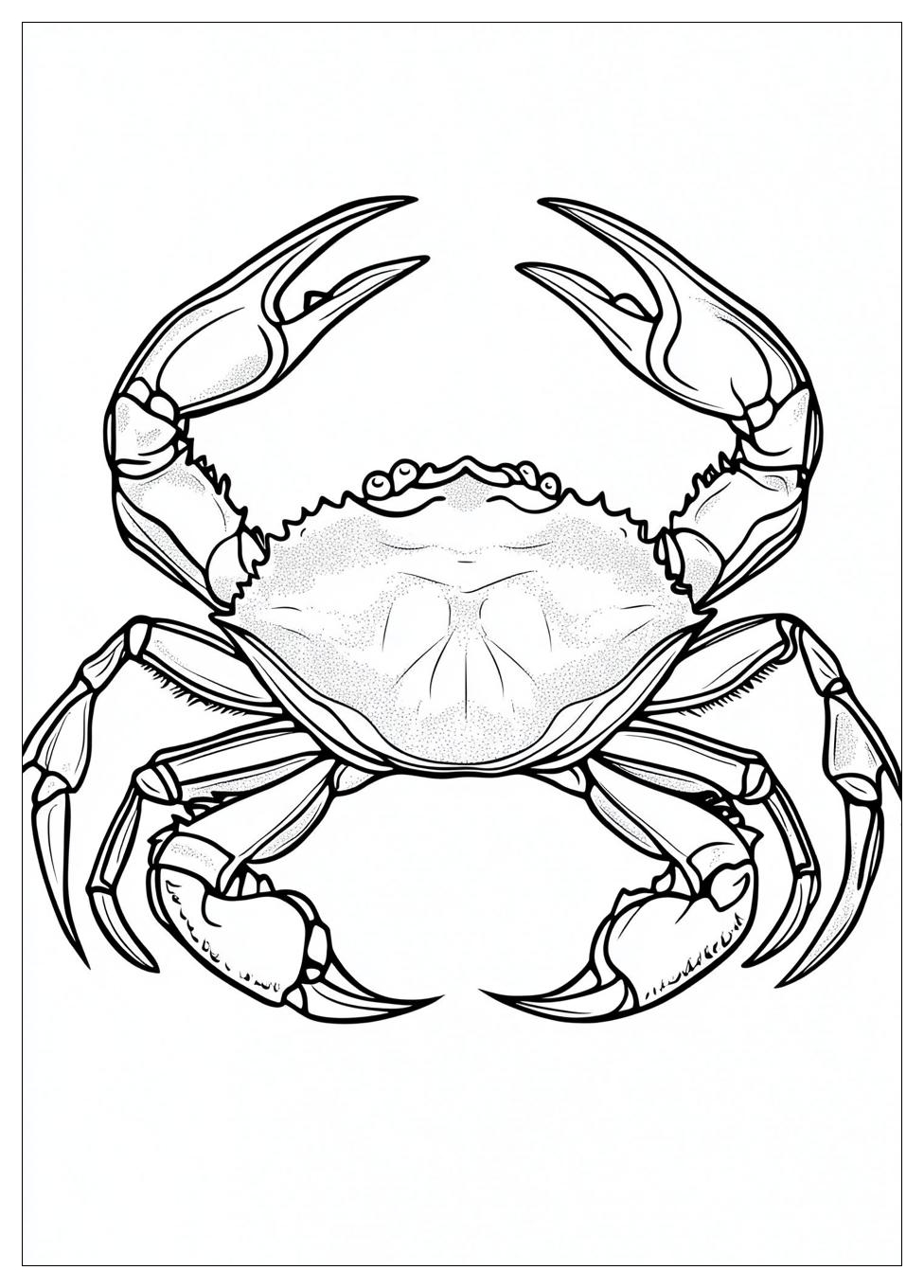 Crab Coloring Pages-20