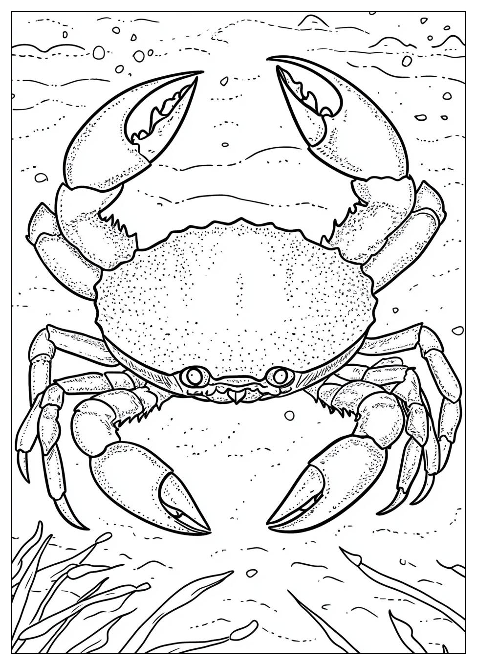 Crab Coloring Pages-5