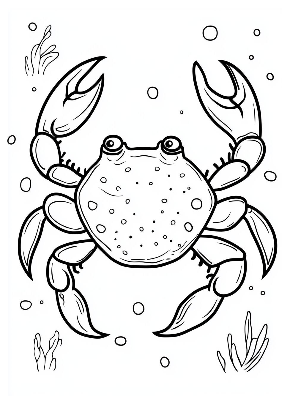 Crab Coloring Pages-8