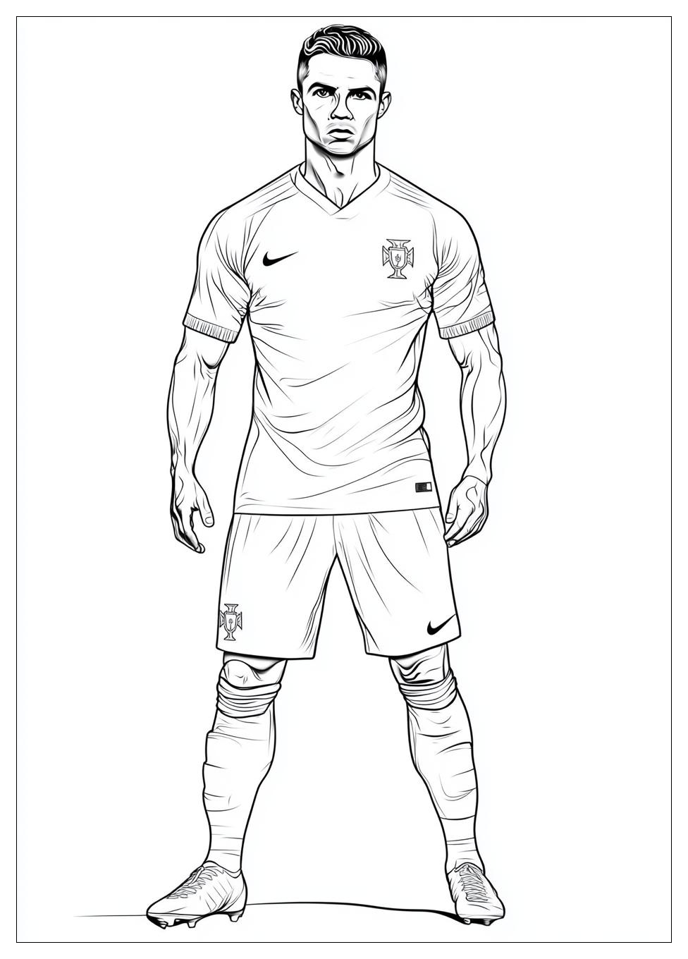 Cristiano Ronaldo Coloring Pages-10