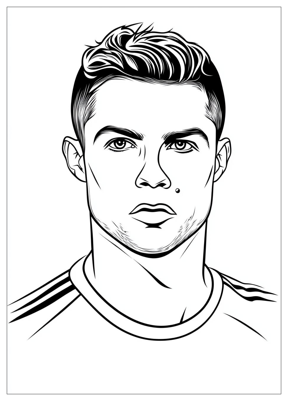 Cristiano Ronaldo Coloring Pages-12