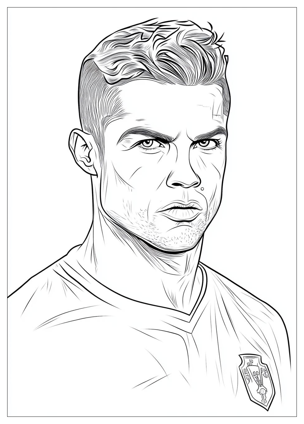 Cristiano Ronaldo Coloring Pages-16