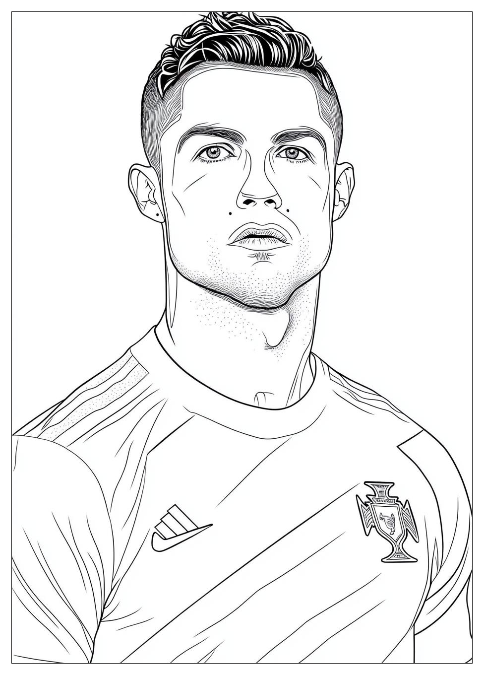 Cristiano Ronaldo Coloring Pages-17