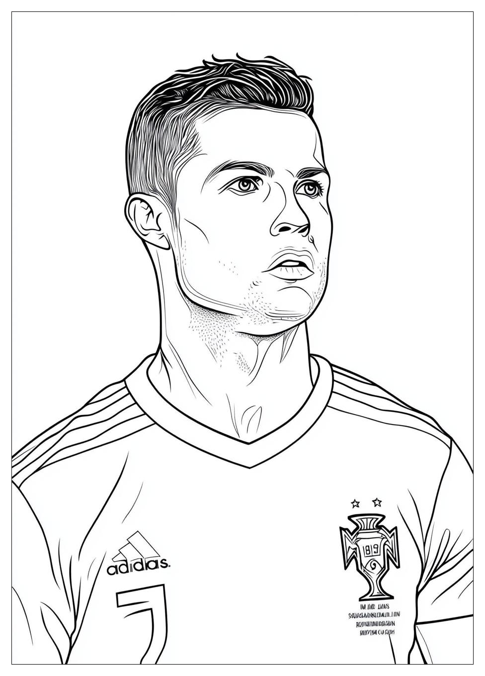 Cristiano Ronaldo Coloring Pages-3