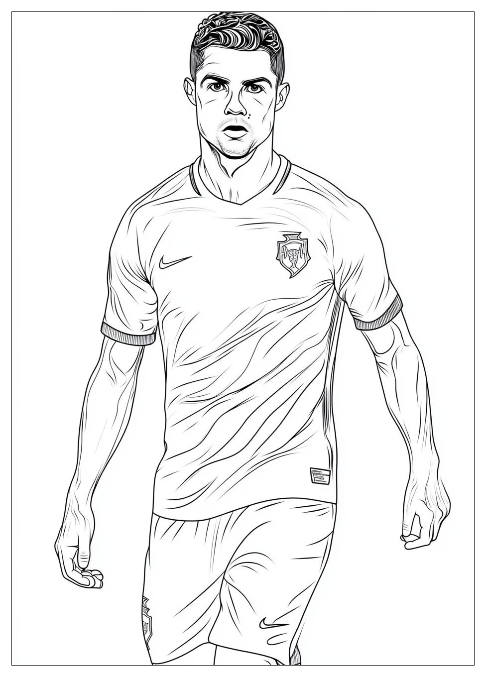 Cristiano Ronaldo Coloring Pages-5