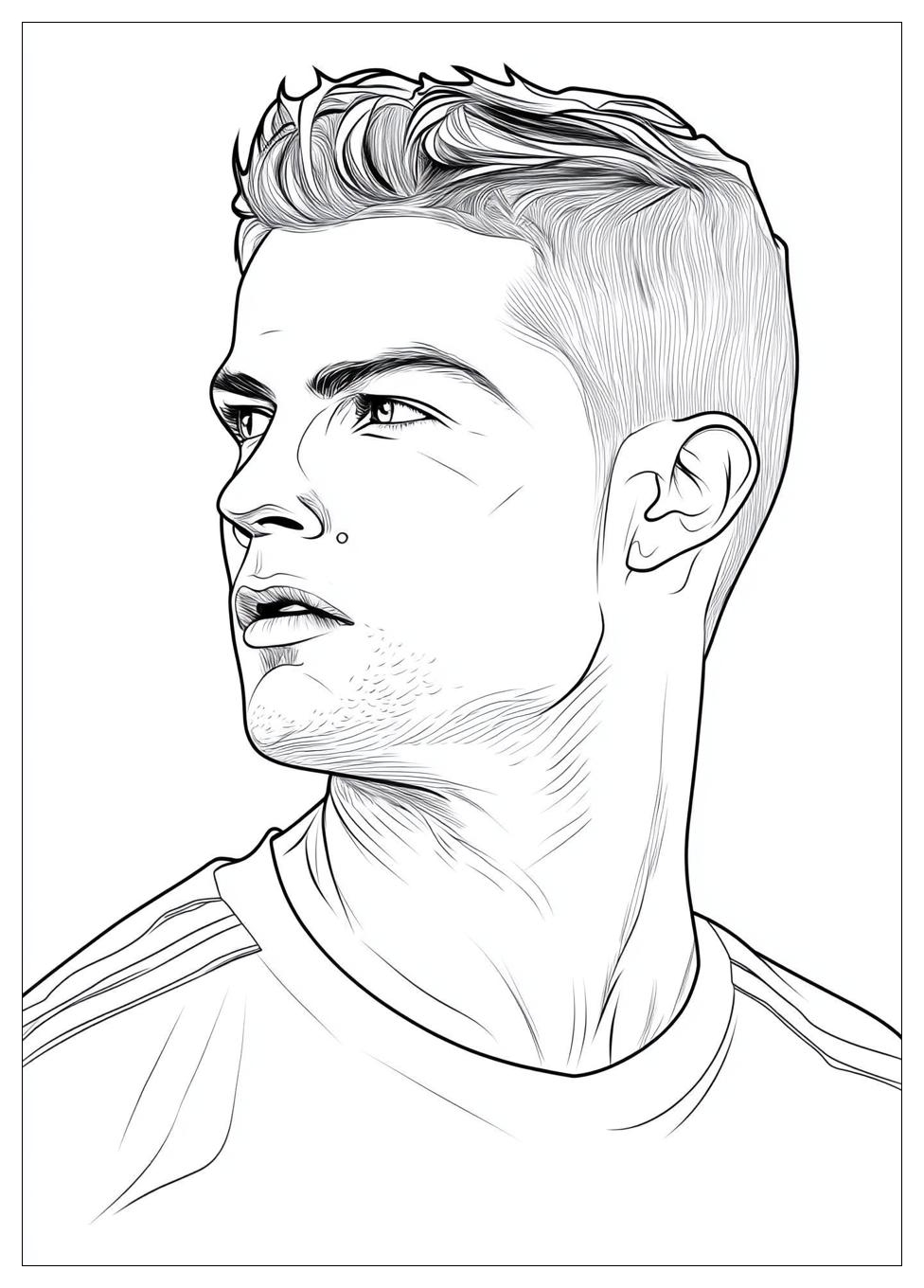 Cristiano Ronaldo Coloring Pages-9