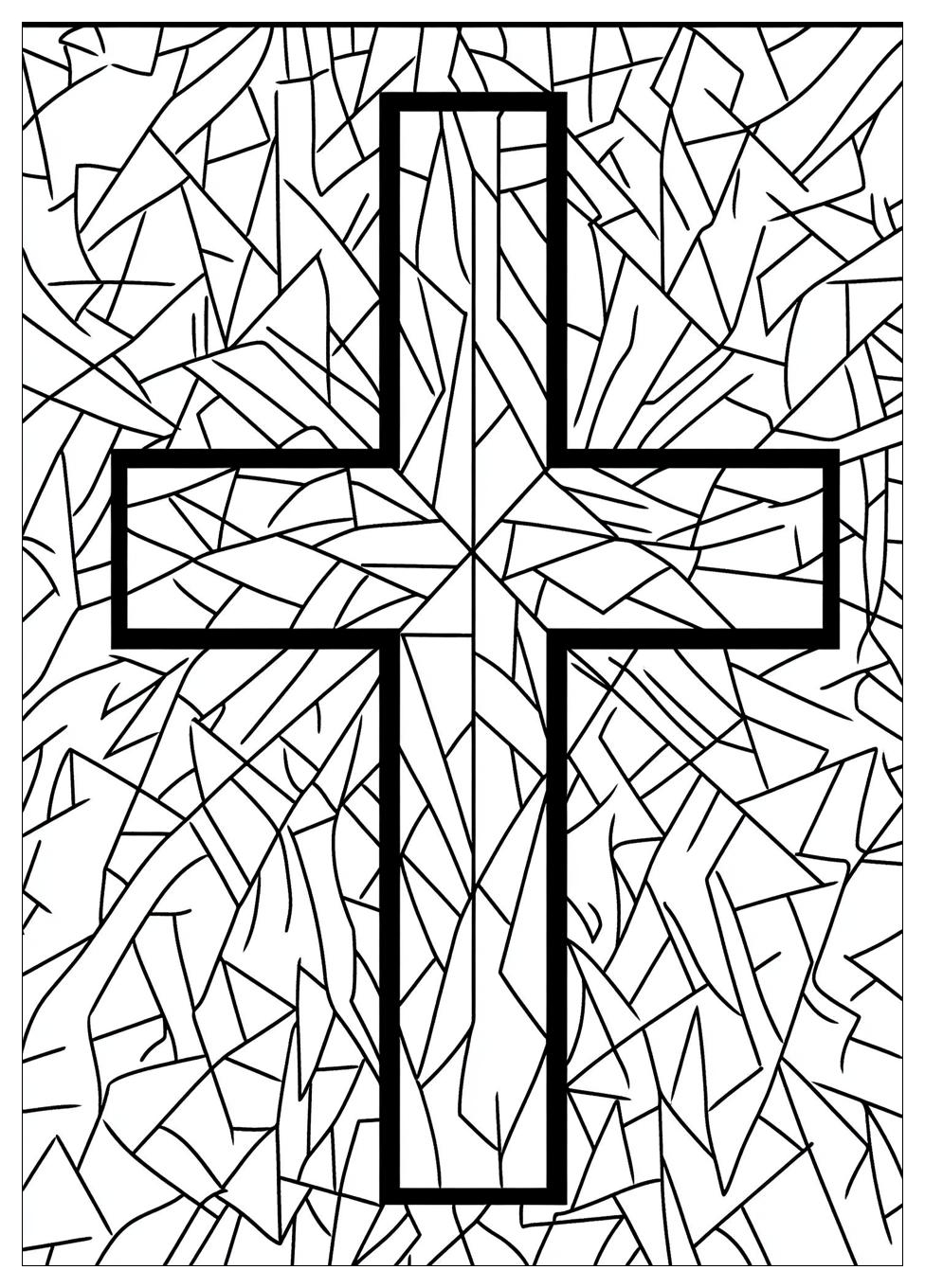 Free Printable Cross Coloring Pages 11 Cross Coloring Pages-11