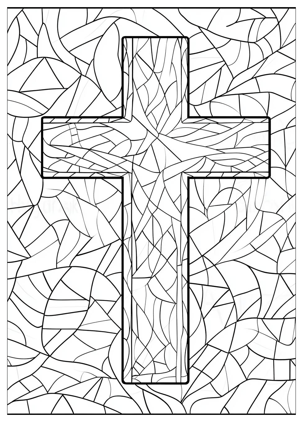 Free Printable Cross Coloring Pages 12 Cross Coloring Pages-12