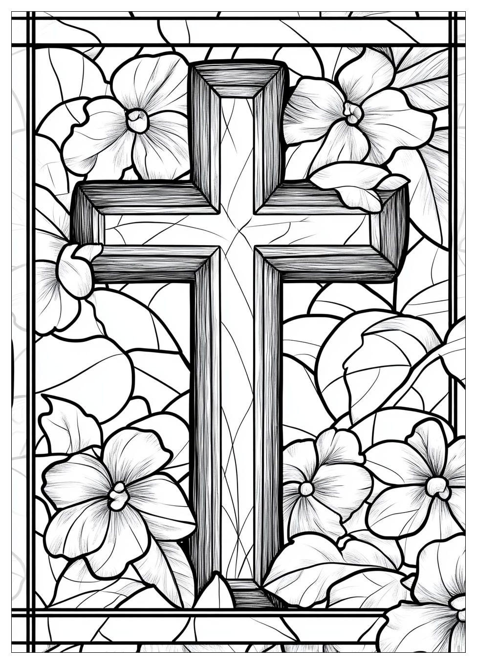 Free Printable Cross Coloring Pages 2 Cross Coloring Pages-2