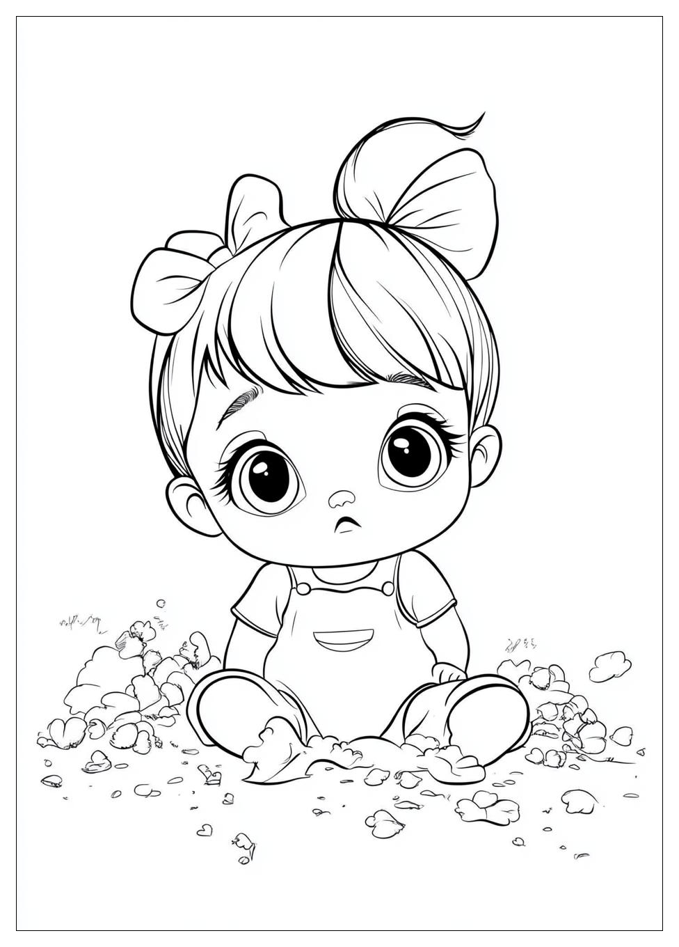 Free Printable Cry Babies Coloring Pages 15 Cry Babies Coloring Pages-15