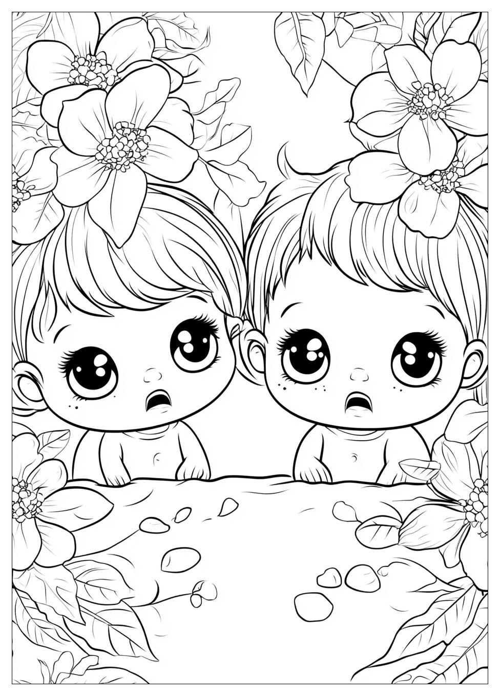 Free Printable Cry Babies Coloring Pages 19 Cry Babies Coloring Pages-19