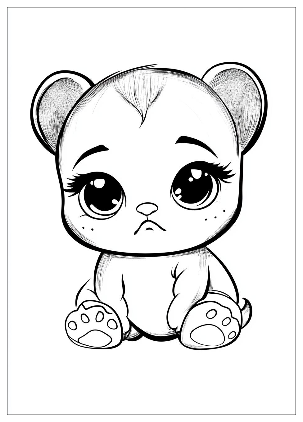 Free Printable Cry Babies Coloring Pages 3 Cry Babies Coloring Pages-3