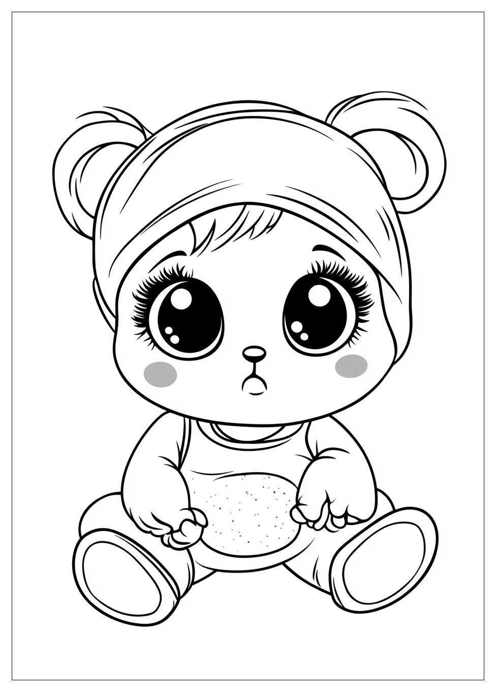 Free Printable Cry Babies Coloring Pages 4 Cry Babies Coloring Pages-4