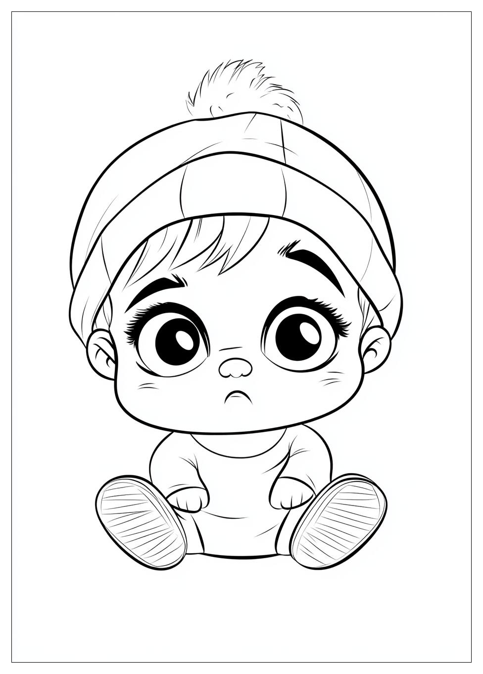 Free Printable Cry Babies Coloring Pages 6 Cry Babies Coloring Pages-6