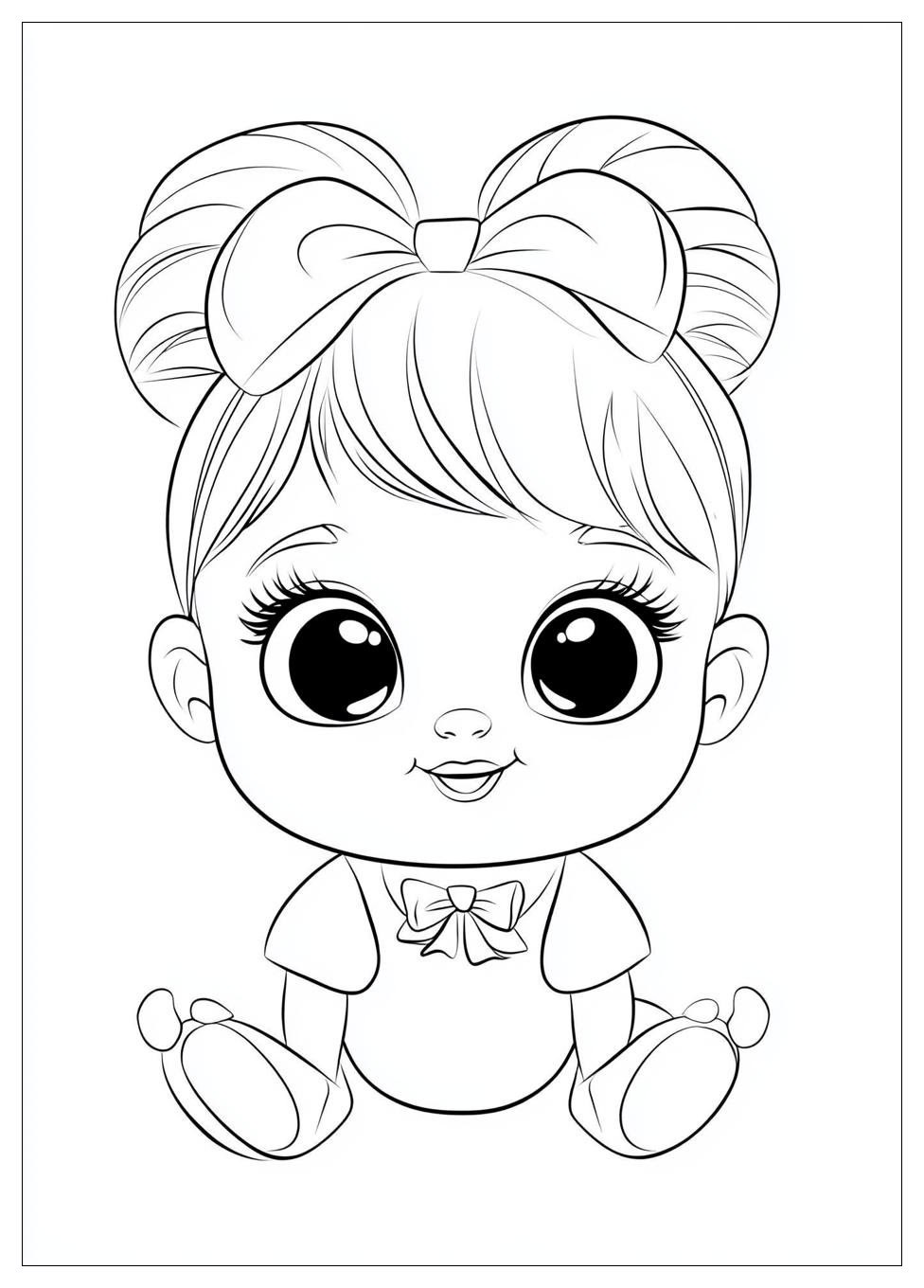 Free Printable Cry Babies Coloring Pages 9 Cry Babies Coloring Pages-9