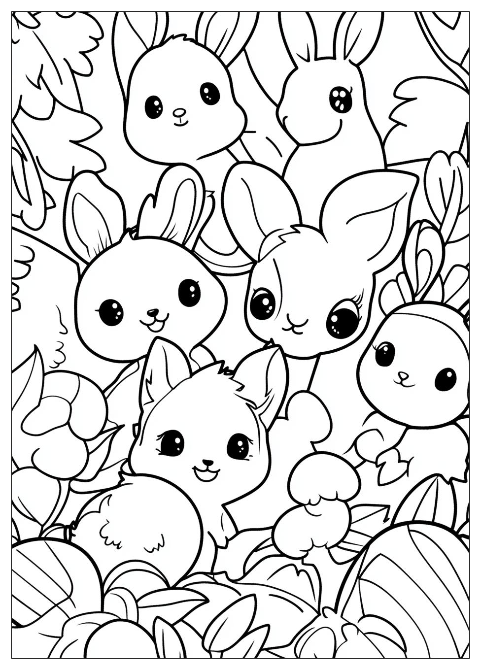 Cute Animals Coloring Pages-10