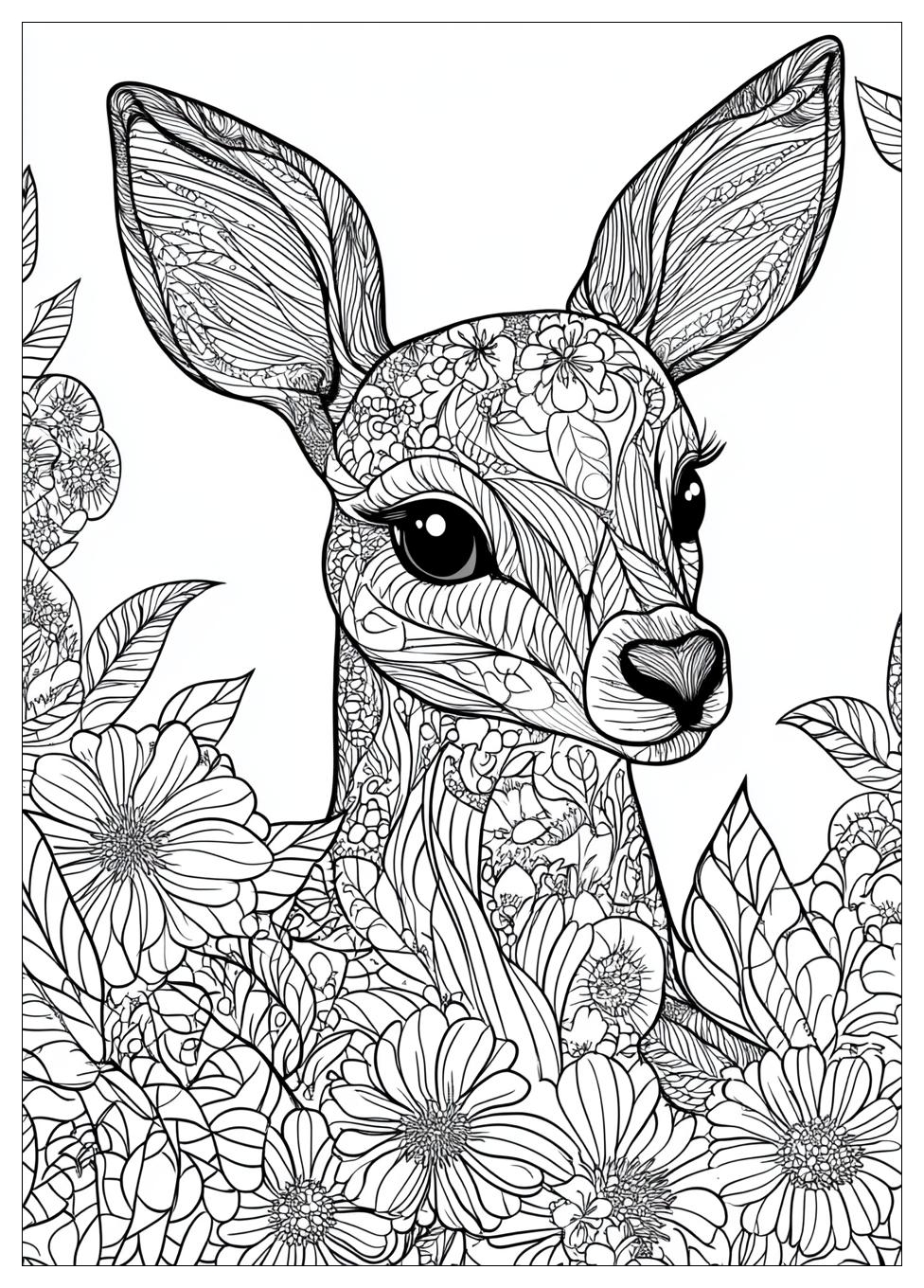 Cute Animals Coloring Pages-17