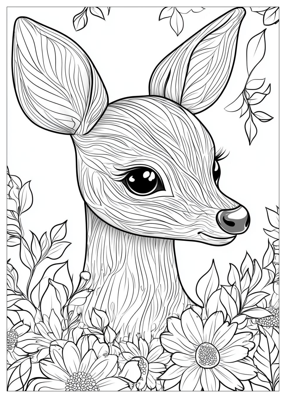 Cute Animals Coloring Pages-18