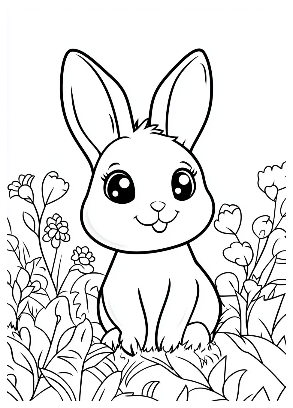 Cute Animals Coloring Pages-9