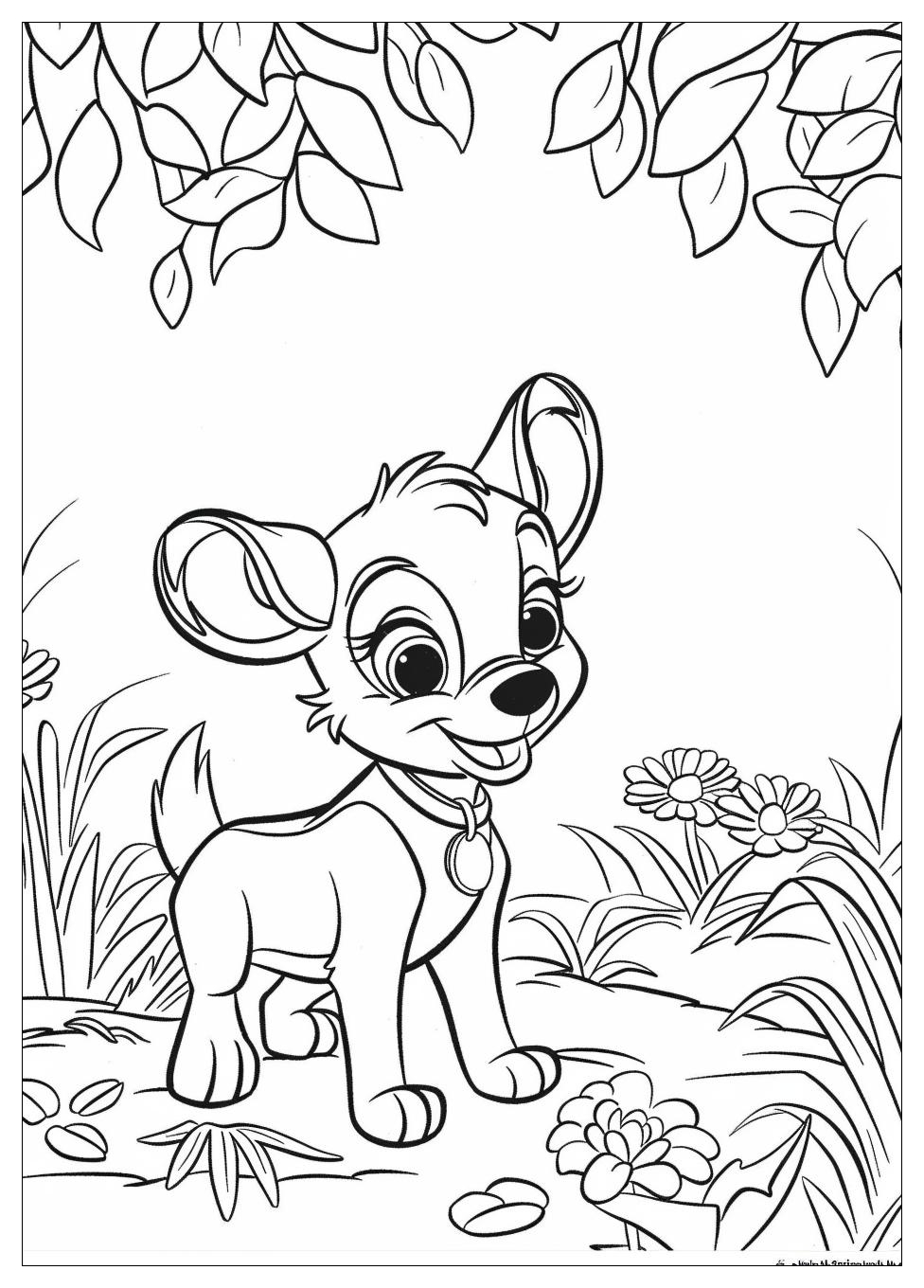 Cute Disney Coloring Pages-14