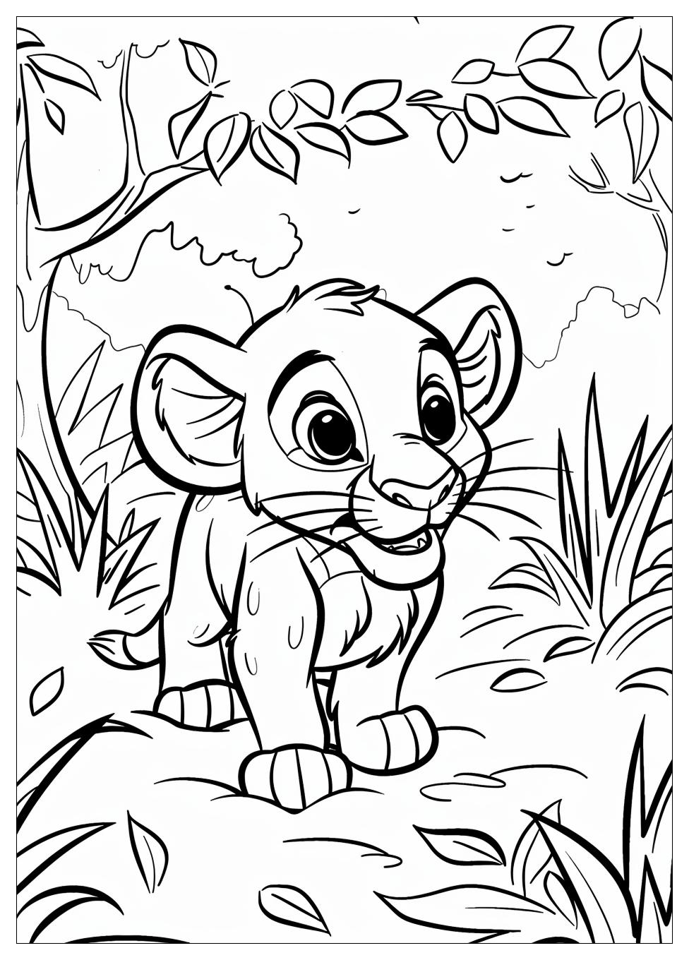 Cute Disney Coloring Pages-3