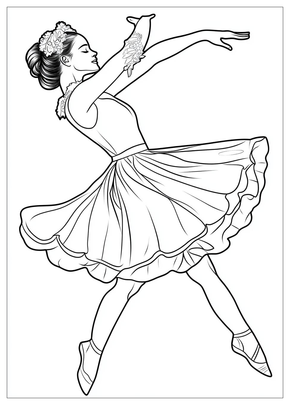 Dance Coloring Pages-10