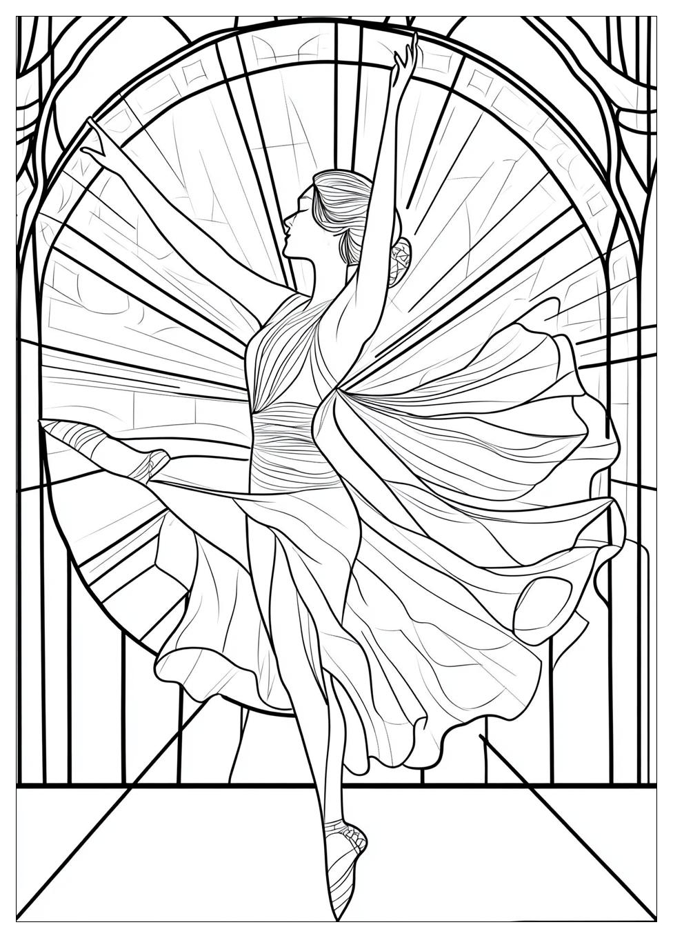 Dance Coloring Pages-13