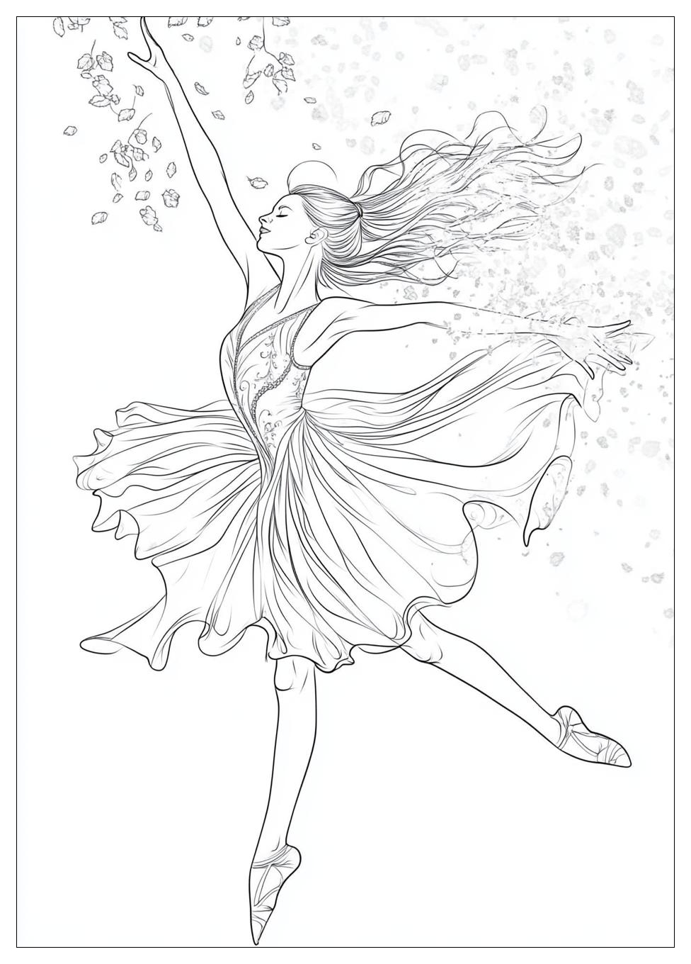 Dance Coloring Pages-14