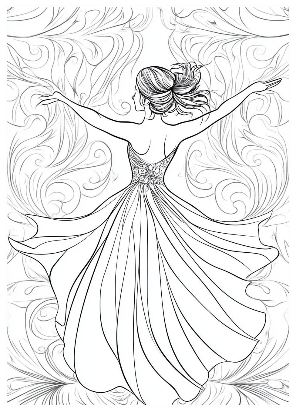 Dance Coloring Pages-15