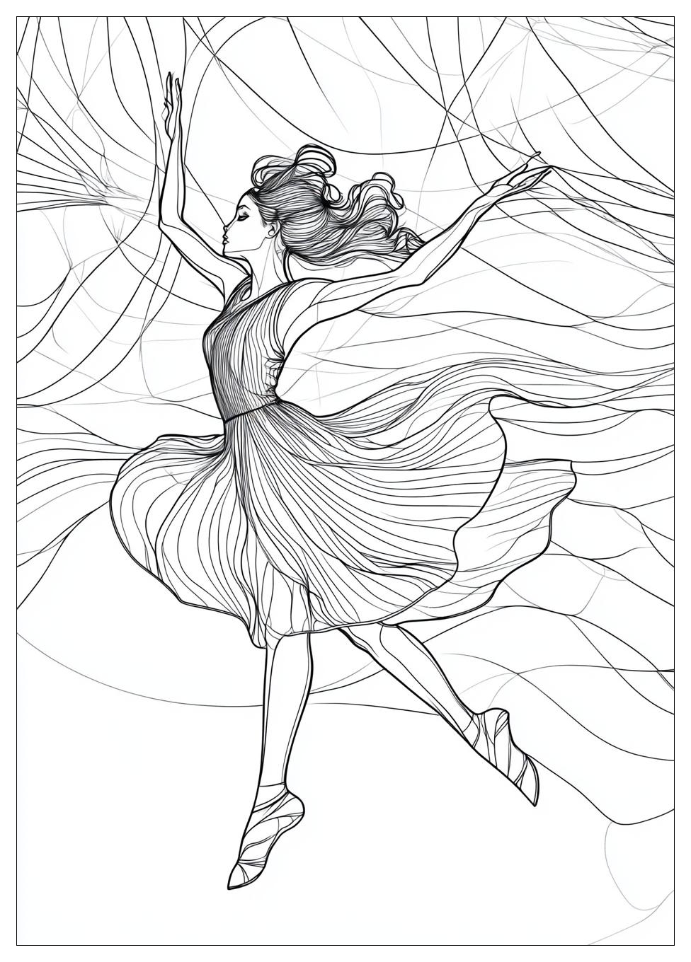 Dance Coloring Pages-17