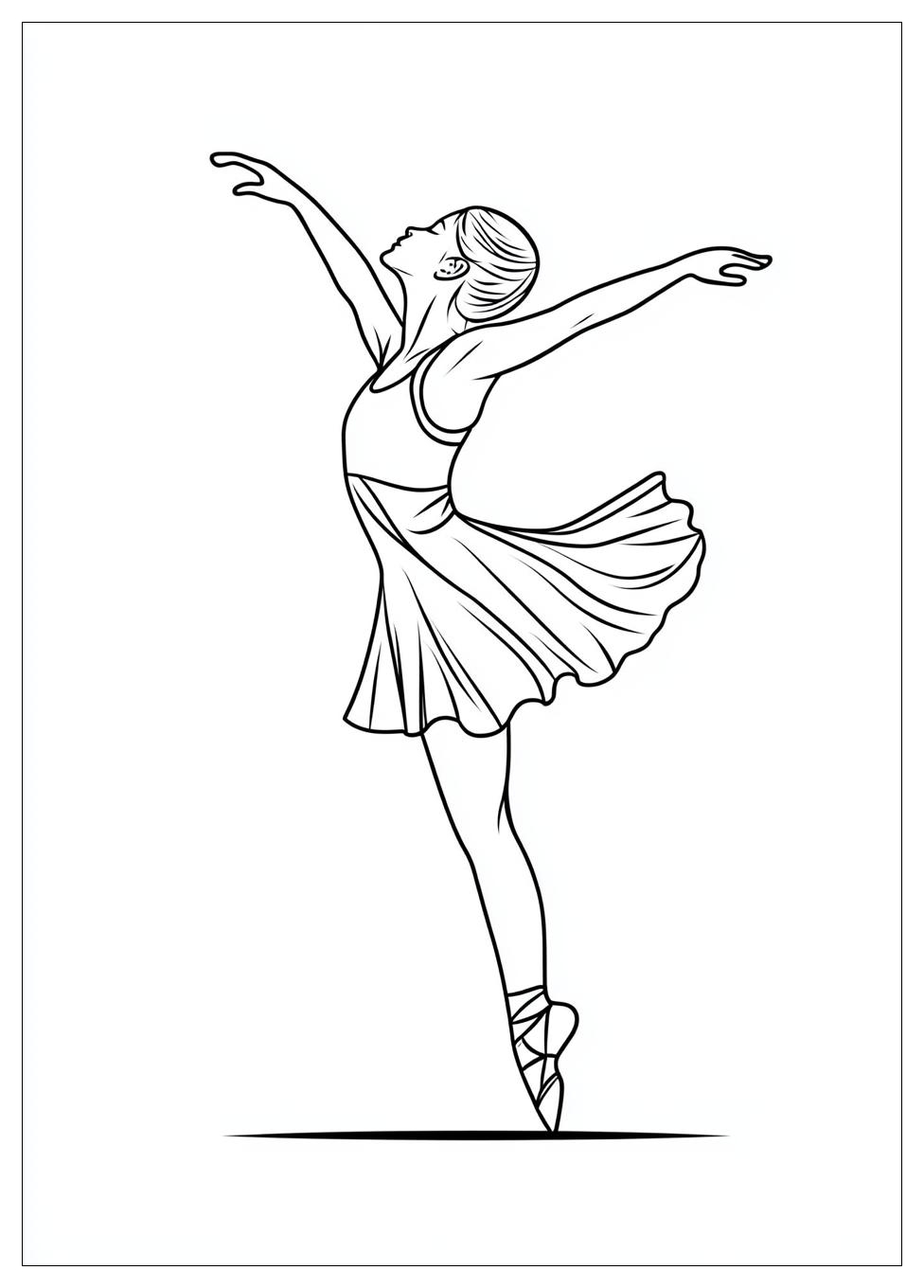Dance Coloring Pages-2